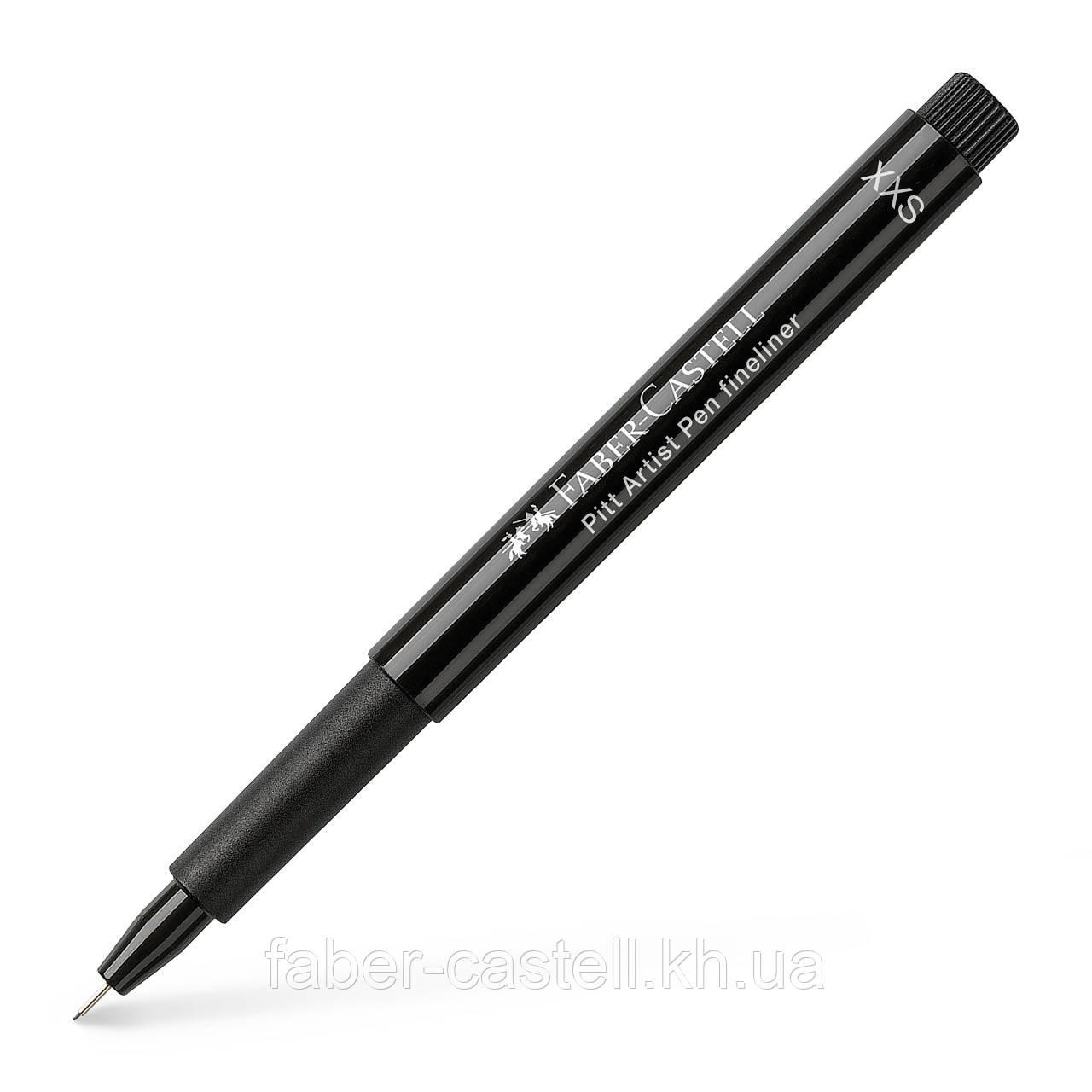 Ручка капілярна Faber-Castell Pitt Artist Pen Fineliner ХXS (0,05 мм) екстра-тонка, колір чорний №199, 167799