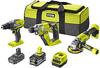 Набор аккумуляторного инструмента RYOBI ONE RCK183C-242S (5133005445)