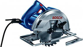 Пила дискова Bosch GKS 140, ручна, 1400Вт, 184мм, 20мм, 3.7кг   Пиляльний диск Eco for wood (0.601.6B3.020)