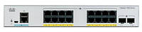 Коммутатор Cisco Catalyst 1000 16port GE, POE, 2x1G SFP (C1000-16P-2G-L)