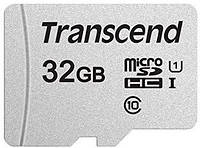 Карта пам'яті Transcend microSD  32GB C10 UHS-I R100/W20MB/s (TS32GUSD300S)