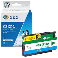 Картридж G&G для HP No.711 Designjet T120/T520 ePrinter Cyan (29мл) (G&G-CZ130A)