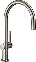 Смеситель для кухни Hansgrohe Talis M54, дл.излива - 235мм, поворотный, 1 рычаг, KM220, сталь (72804800)