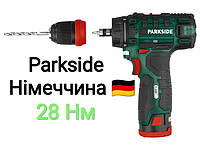 Акумуляторний шуруповерт із з'ємним патроном Parkside PBSA 12 D4, 2 Ач з Німеччини