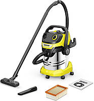 Пылесос хозяйственный Karcher WD 5 S V-25/5/22, 1100 Вт, 25 л, 5 м, 8.57 кг (1.628-350.0)