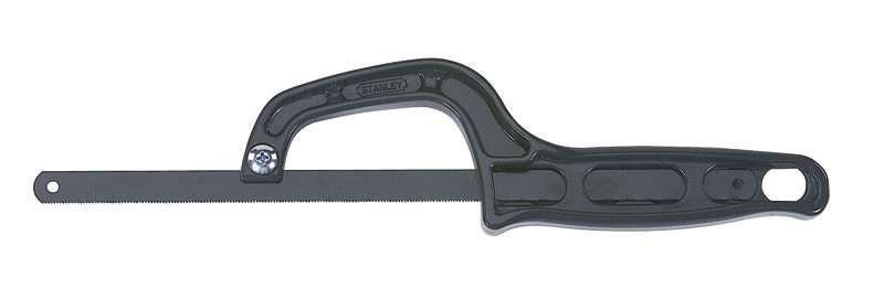 Ножівка по металу Stanley "Mini Hacksaw", міні, тримач полотна, пластмаса, 300мм (0-20-807)