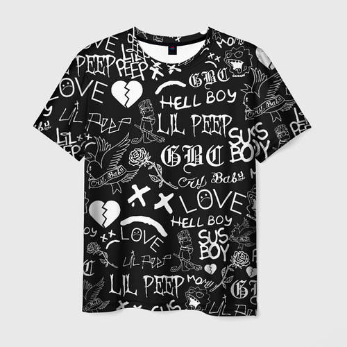 Футболка 3D «Lil Peep» unisex (ID#1795156868), цена: 890 ₴, купить на ...