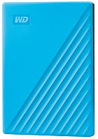 Портативный жесткий диск WD 4TB USB 3.2 Gen 1 My Passport Blue (WDBPKJ0040BBL-WESN)