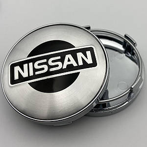 Ковпачок на диски Nissan 63 мм 58 мм хром