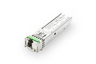 Модуль DIGITUS SFP 1.25 Gbps, SM 20km, LC Simplex, 1000Base-LX, Tx1550nm/Rx1310nm, HP-compatible (DN-81004-01)