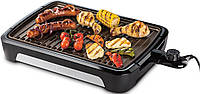 Гриль George Foreman 25850-56 Smokeless BBQ Grill, 1606 Вт, титаное напыление пластин, черный