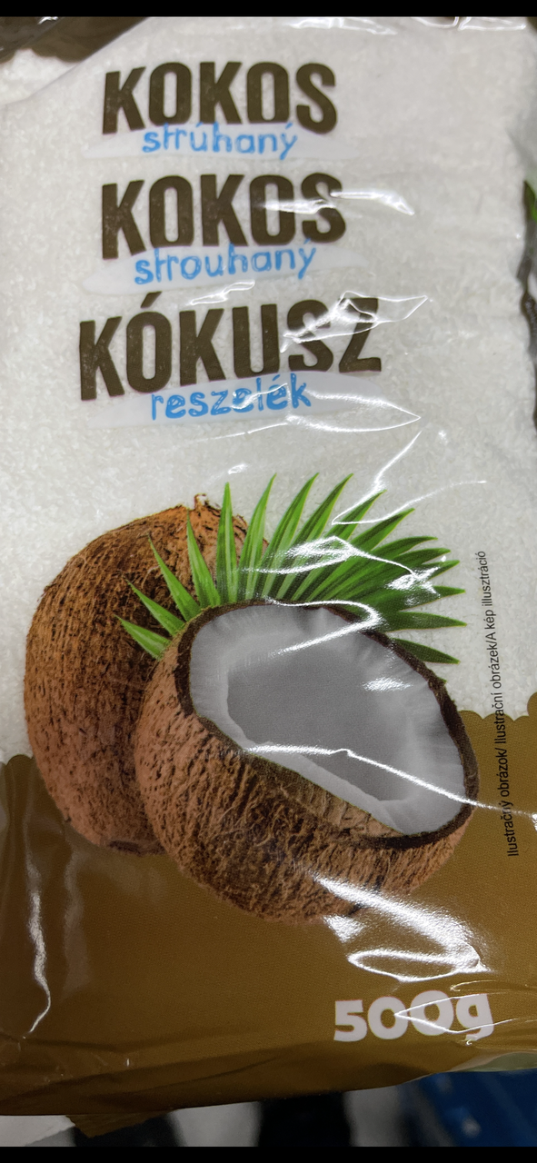 Стружка кокосова дрібна 500 грамів