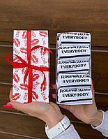 Комплект модних жіночих шкарпеток на 5 пар 36-41 р демісезонні та бавовняні шкарпетки в подарунковій коробці зі стрічкою