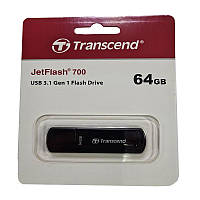 Флеш память 64Gb Transcend 700 USB3.0 Черная