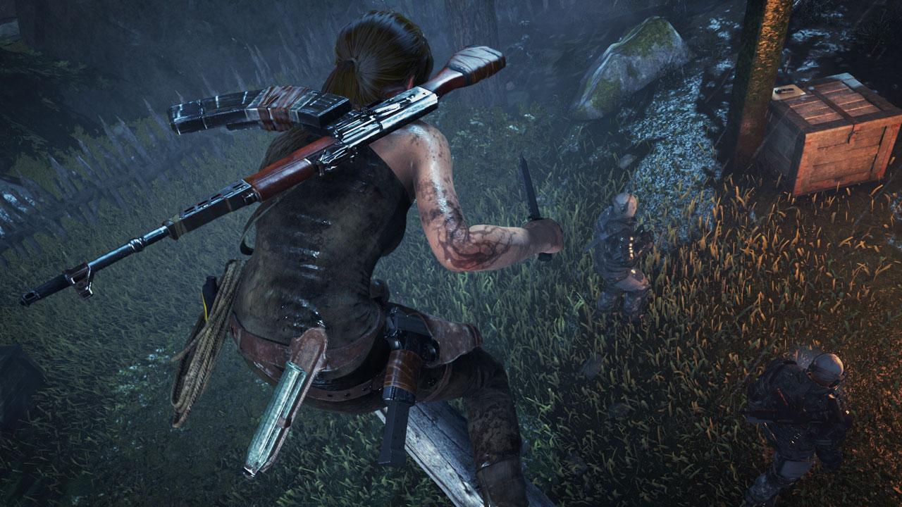 Игра консольная PS4 Rise of the Tomb Raider, BD диск (STR204RU01) - фото 5 - id-p1794968760
