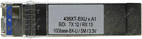 SFP Трансiвер 436XT-BXU/40KM 1x10GBaseLR, WDM, SM 40км, LC