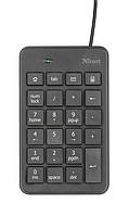 Клавиатура числовая Trust Xalas USB Numeric Keypad BLACK (22221_TRUST)