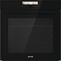 Духовой шкаф Gorenje электрический, 71л, A , дисплей, пиролиз, черный (BOP798S37BG)