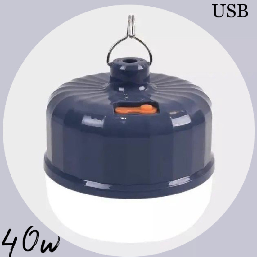 Лампа кемпінгова BL 2040 з акумулятором usb ball buble