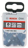 Биты Bosch Impact Control для ударной дрели PH2х25, 25 шт (2.607.002.803)