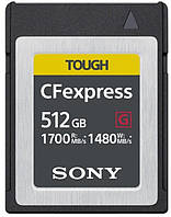 Карта памяти Sony CFexpress Type B 512GB R1700/W1480 (CEBG512.SYM)