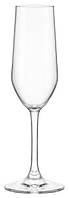 Набор бокалов Bormioli Rocco Nadia Cal Champagne для шампанского, 205мл, h-224см, 4шт, стекло