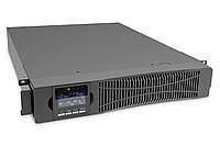 ДБЖ DIGITUS OnLine, 3000VA/3000W, LCD, 8xC13, 1xC19, RJ45, RS232, USB, Rack/Tower (DN-170096)