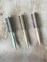 Масажна щітка для волосся кругла пастель