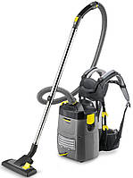 Пылесос профессиональный Karcher BV 5/1, для сухой уборки, 800Вт, 24кПа, 5л, 6.5кг (1.394-200.0)