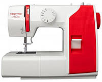 Швейная машина VERITAS MARIE, электромех., 70Вт, 13 шв.оп., петля полуавтомат, белый красный