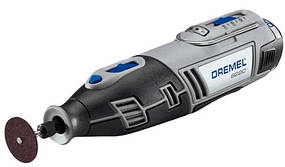 Шліфувально-гравірувальна машина Dremel 8220-1/5 акумуляторна (гравер), 12В, 2Ah, 5000-35000об/хв, 5 насадок, 25см, 0.66кг