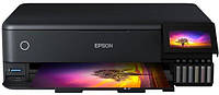 МФУ ink color A3 Epson EcoTank L8180 32_33 ppm Duplex USB Ethernet Wi-Fi 6 inks Black Pigment (C11CJ21403)