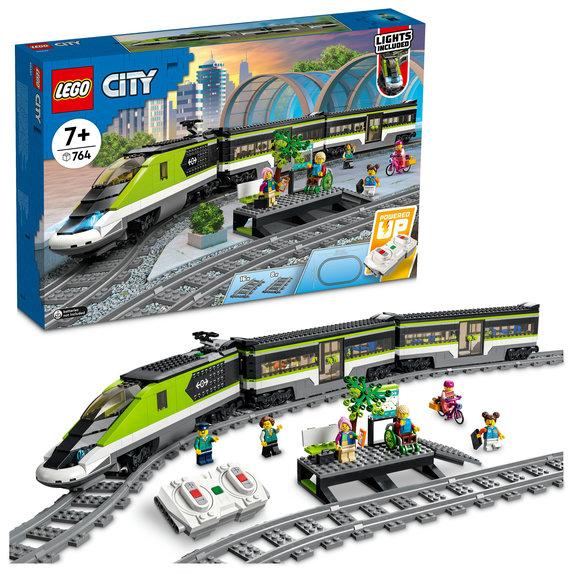 Лего Сіті залізниця Пасажирський потяг-експрес Lego City 60337, фото 1