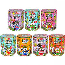 Набір для творчості "GRASS MONSTERS HEAD" укр. GMH-01-01U..08U MZR MZOPT