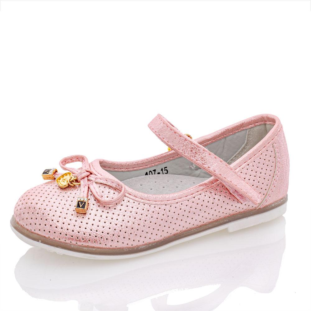 Туфлі літні для дівчаток Yalike 21 рожевий 107-15