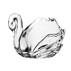 Соусник кришталевий фігурний Bohemia Лебідь 92103-00001-114