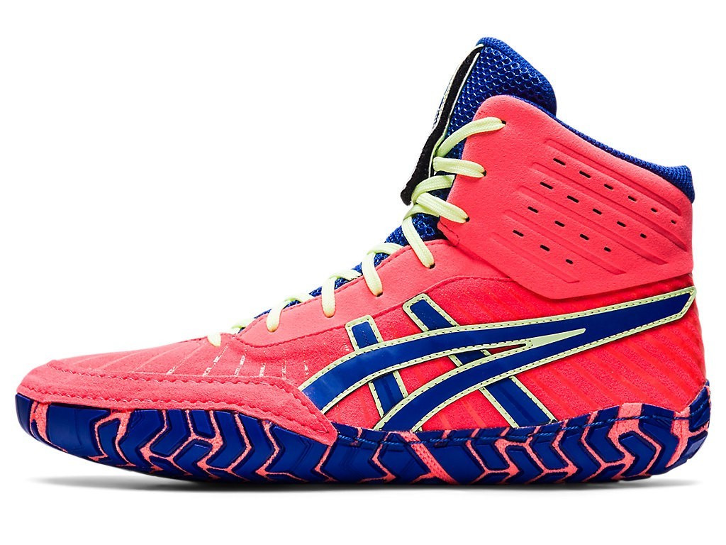 Борцовки Asics Aggressor 4 Blazing Coral/Lapis Lazuli Blue 1081A001-700