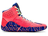 Борцовки Asics Aggressor 4 Blazing Coral/Lapis Lazuli Blue 1081A001-700, фото 2