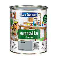 Эмаль акриловая универсальная Luxdecor глянцевая Утренний туман, 0.75