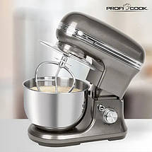 Кухонний комбайн 5 л Proficook PC-KM 1197 міксер з чашею планетарий універсальний комбайн тістоміс, фото 4