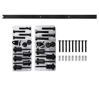 Направляюча планка ( профіль ) Comit Loft LJ-4М для системи 20,30,40,60 4000мм Чорний матовий