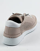 Мокасини перфоровані Altura 5282 39 Бежеві шкіра 36, фото 5