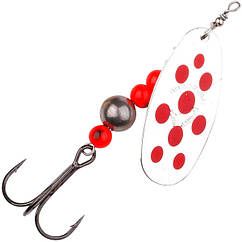 Блешня Savage Gear Caviar Spinner #4 18.0g 04-Fluo Orange & Silver