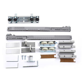 Прихована розсувна система VILLES2000 6212/S до 80 кг Нержавіюча сталь