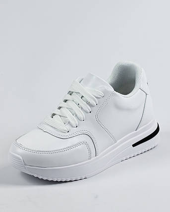 Кросівки жіночі Kento 559 40 Білі шкіра 36, фото 1