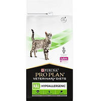 Сухой корм для кошек при аллергических реакциях Pro Plan Veterinary Diets Hypoallergenic 1.3 кг