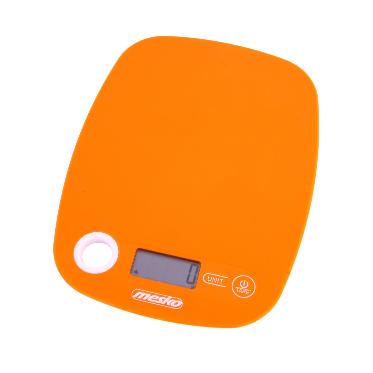 Ваги кухонні електронні Mesko MS 3159 orange — до 5 кг, сенсорні, LCD, Польща