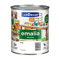 Эмаль акриловая универсальная Luxdecor матовая Белый, 2.5