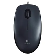 Мишка Logitech M90 Dark Gray класична USB