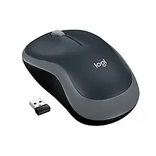Мишка Logitech M185 Dark Gray бездротова